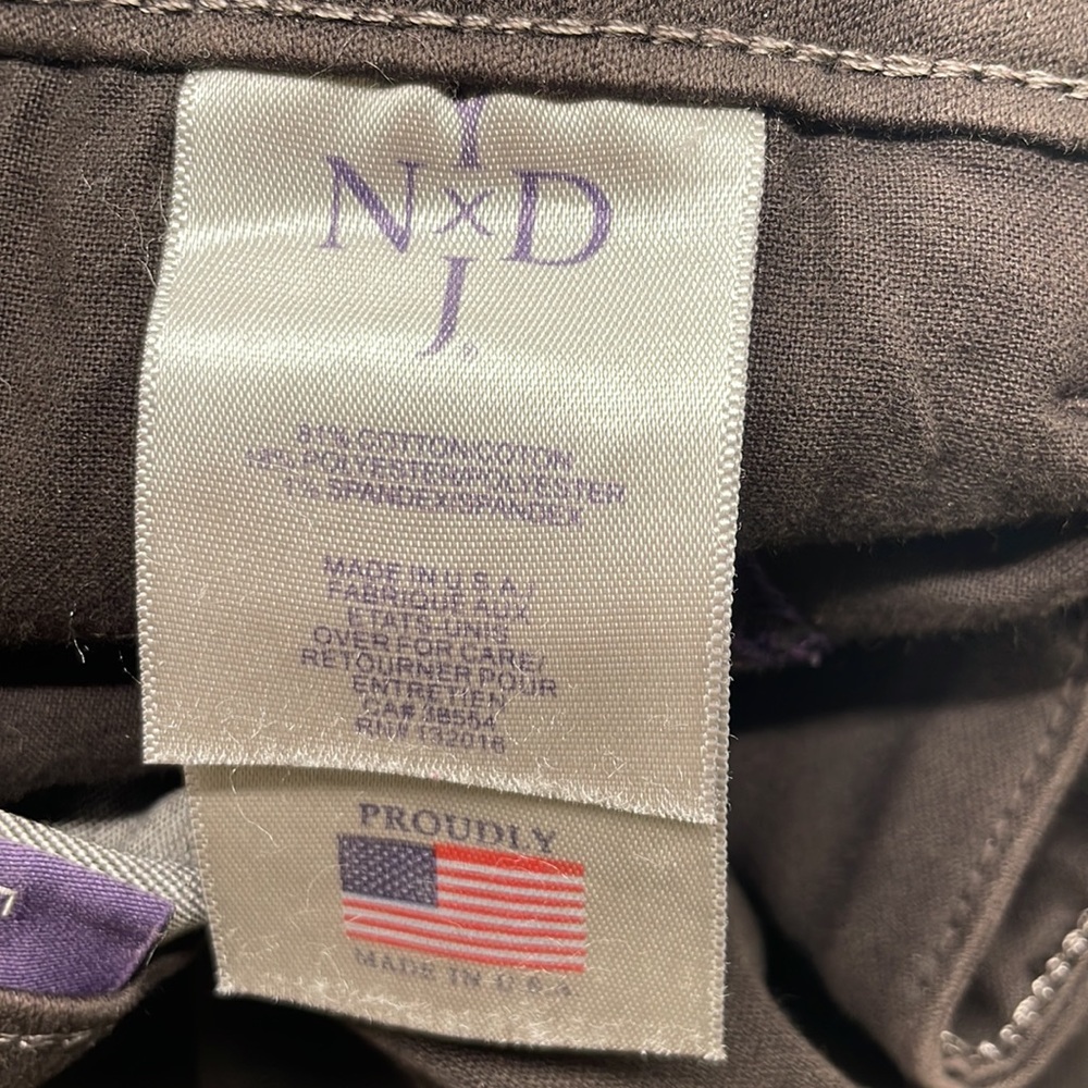 NYDJ brown jeans Sz 14P - Picture 4 of 7